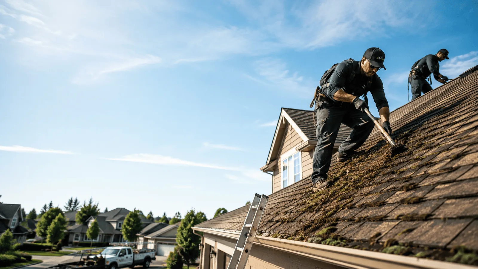 Roof Moss Removal in Clarksville, NY near me